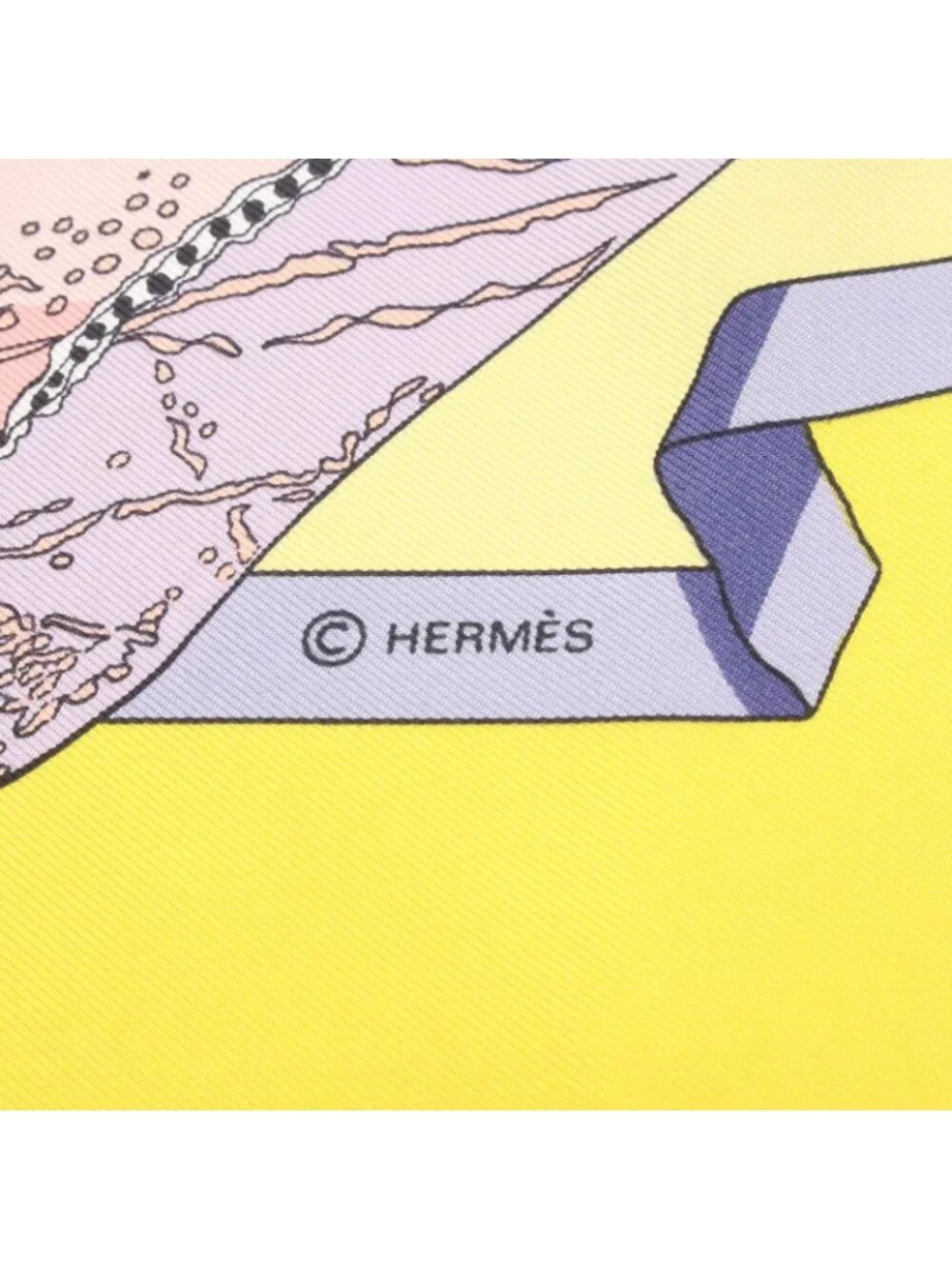 Hermes Scarf Carre 90 Hello Dolly Silk